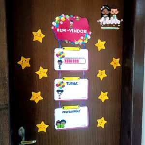 Plaquinha para Porta Bem Vindos (segundo semestre)