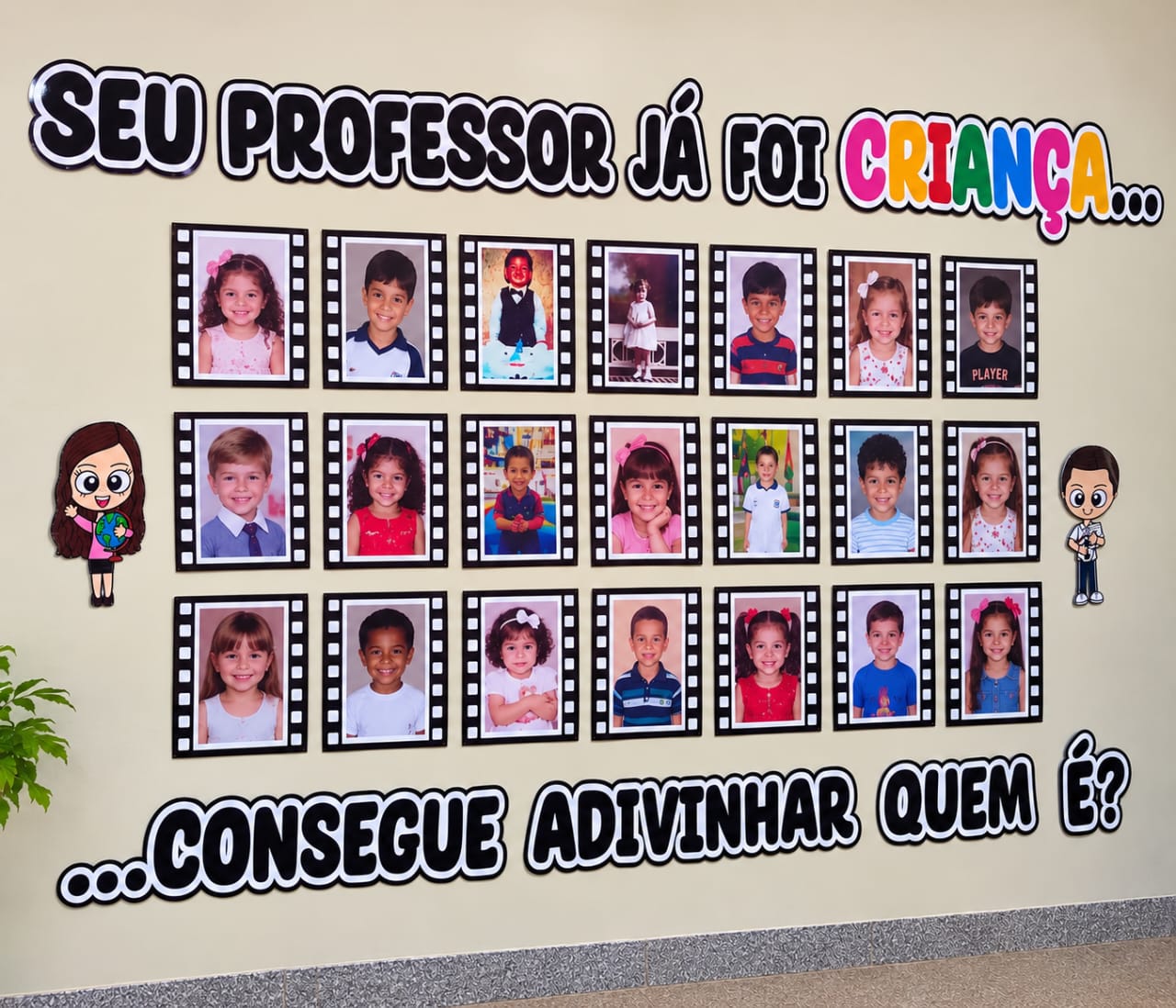 Painel Professor já foi criança