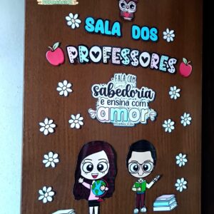 Painel Porta Sala dos Professores
