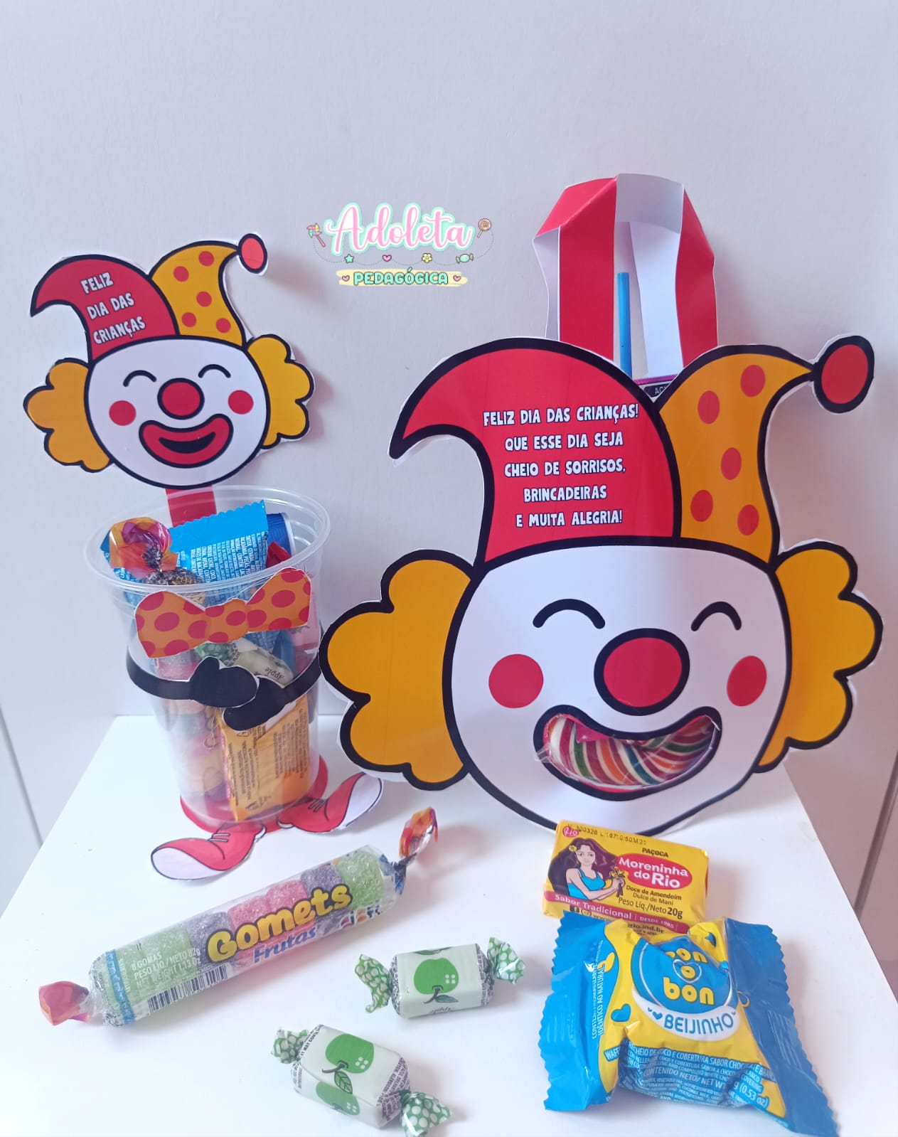 Kit dia das Crianças (Palhaço da Alegria)