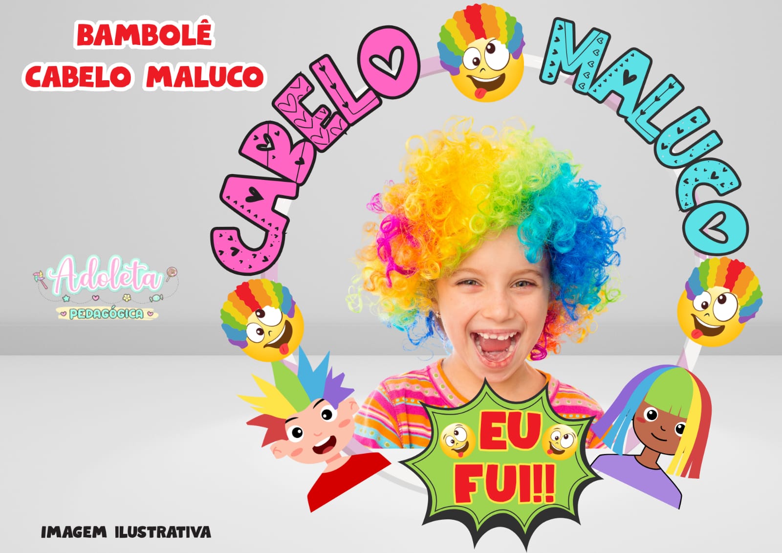 Bambolê Cabelo Maluco