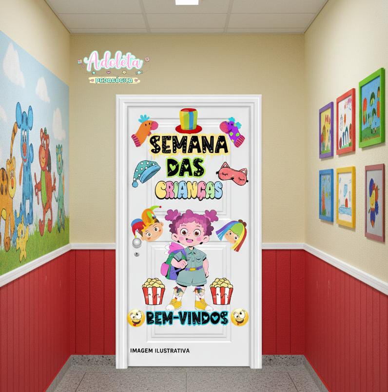 Painel Porta Semana das Crianças
