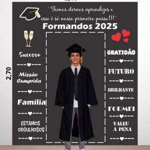Painel de Formatura Foto Gigante
