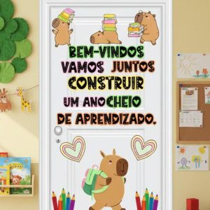 Painel Volta Aulas Capivara