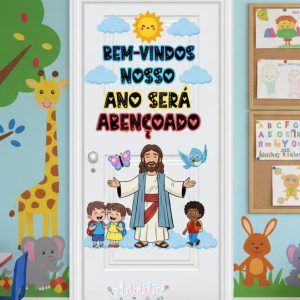 Painel Volta às aulas Jesus