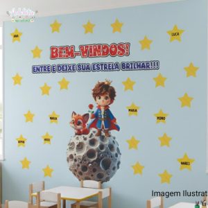 Painel Pequeno Príncipe