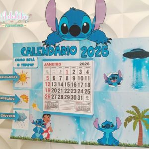 Calendário Stitch 2026