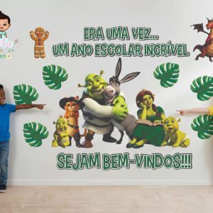 Painel Bem-Vindos Sherek