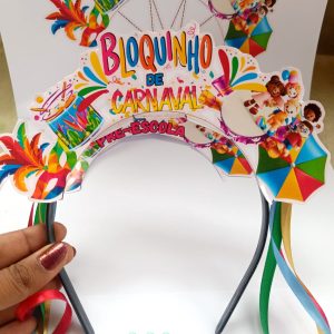 Tiara Bloquinho de Carnaval