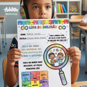 Atividade Dia da Conscientização do Autismo