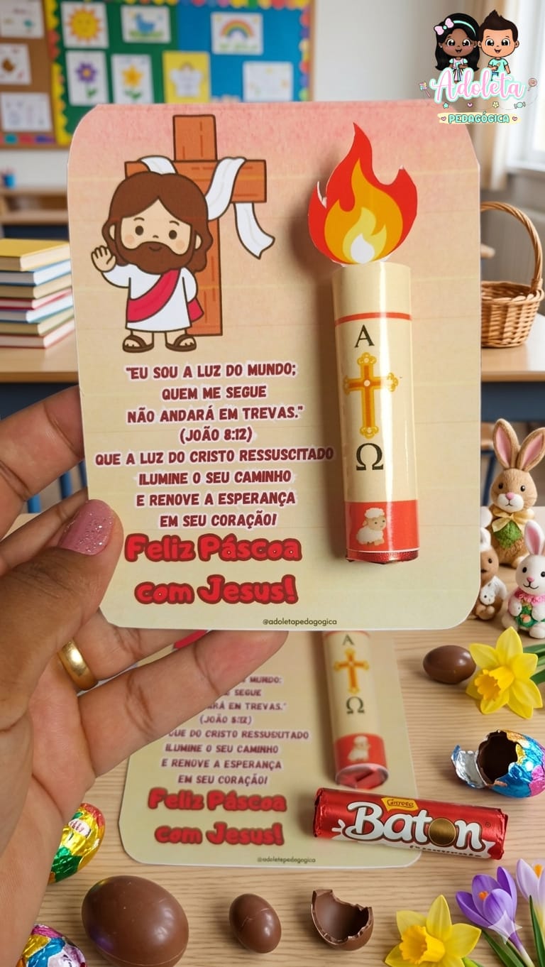 Cartão Círio Pascal