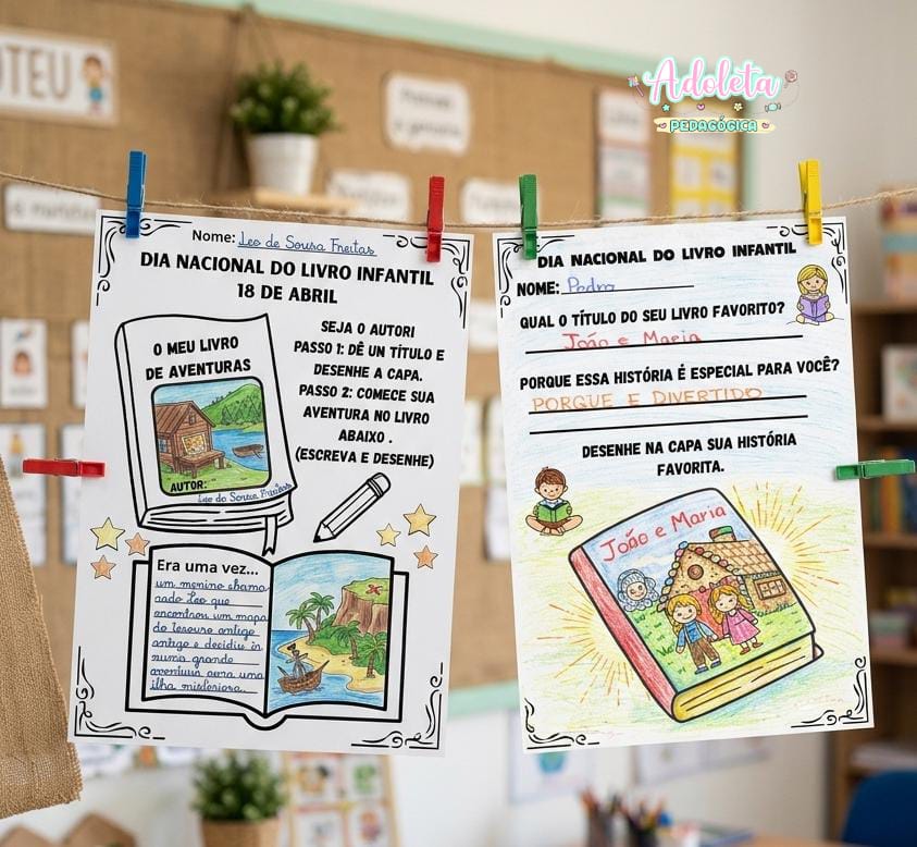 Atividades Dia do Livro Infantil