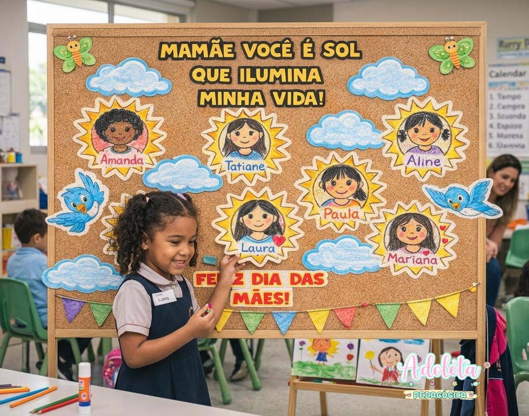 Painel Sol Dia das Mães