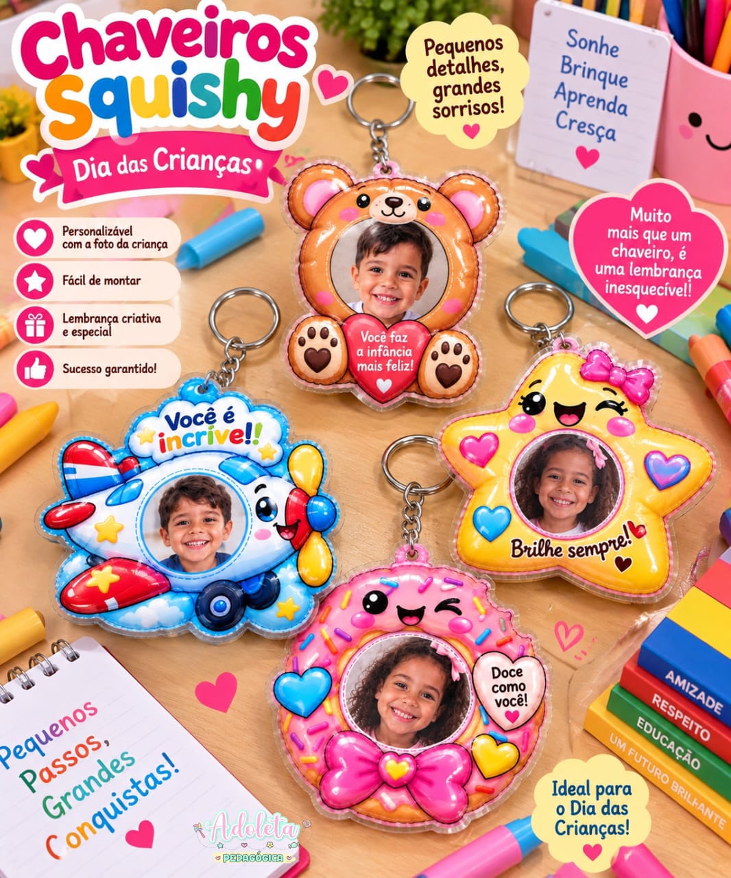 Chaveiro Squishy