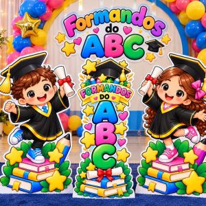 Kit Totens Formatura ABC