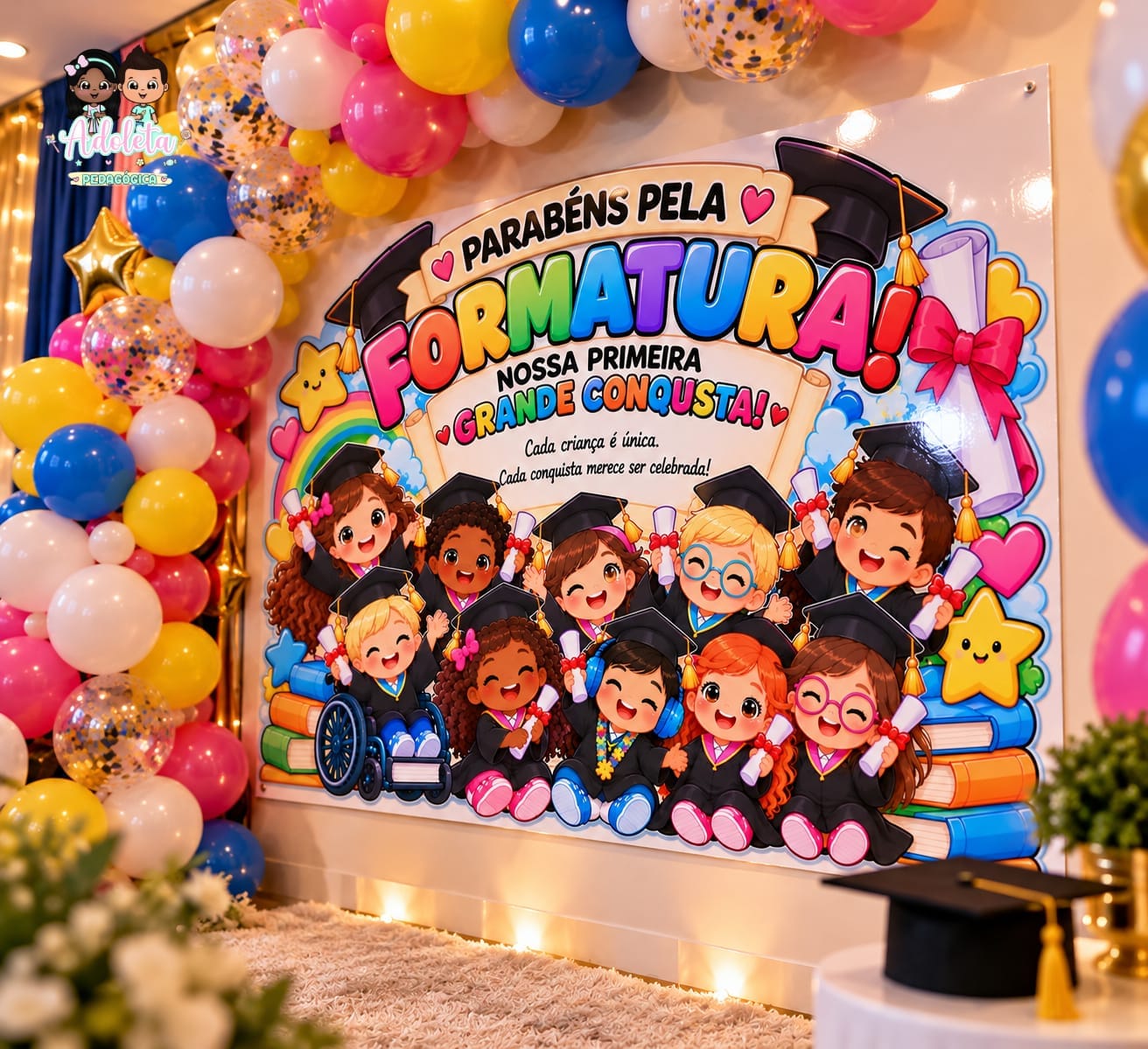 Painel Parabéns Pela Formatura