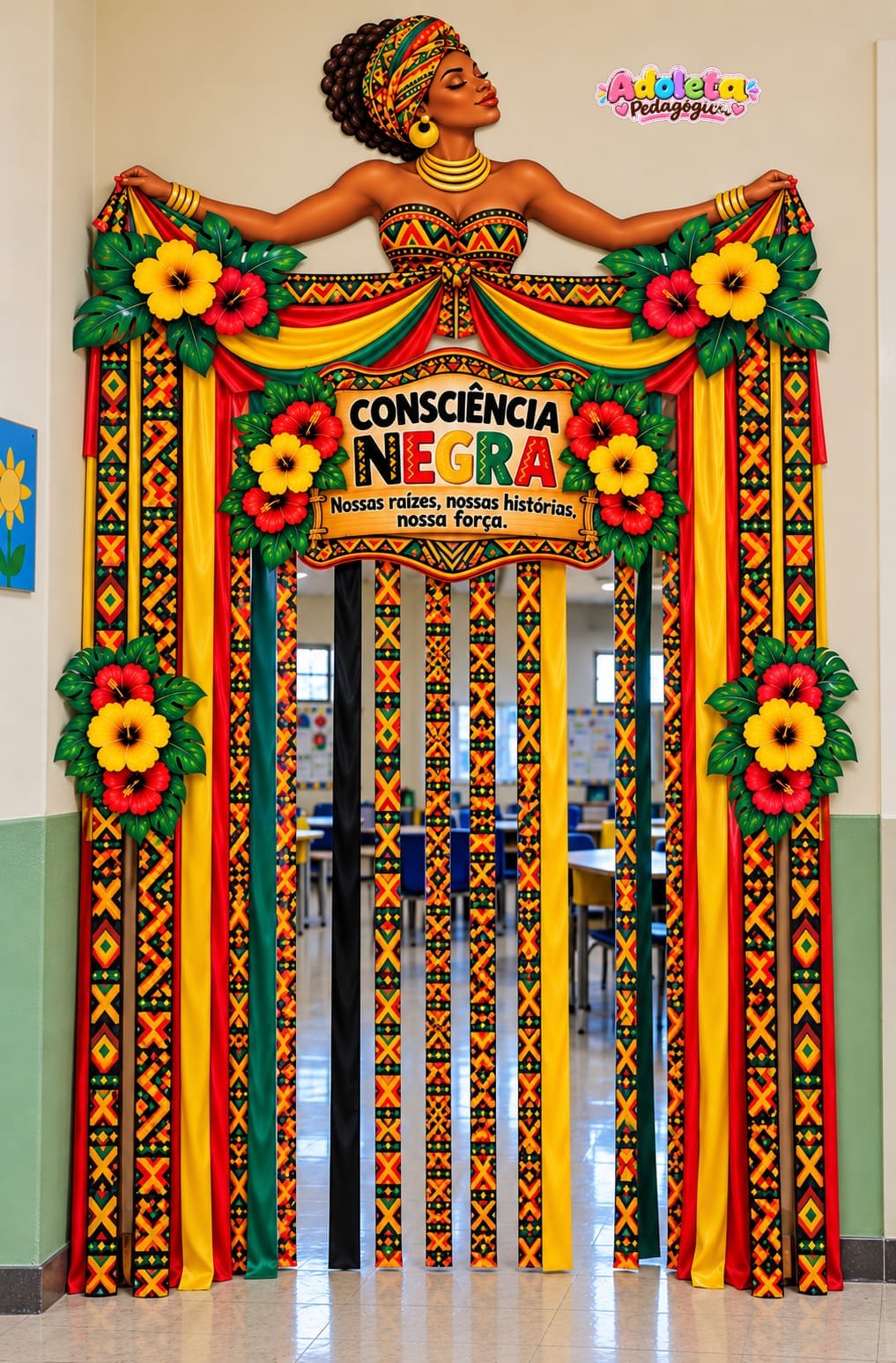 Painel Porta Consciência Negra